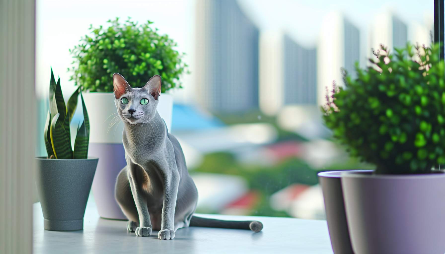 Adoptez un Korat: le compagnon urbain idéal 🐾