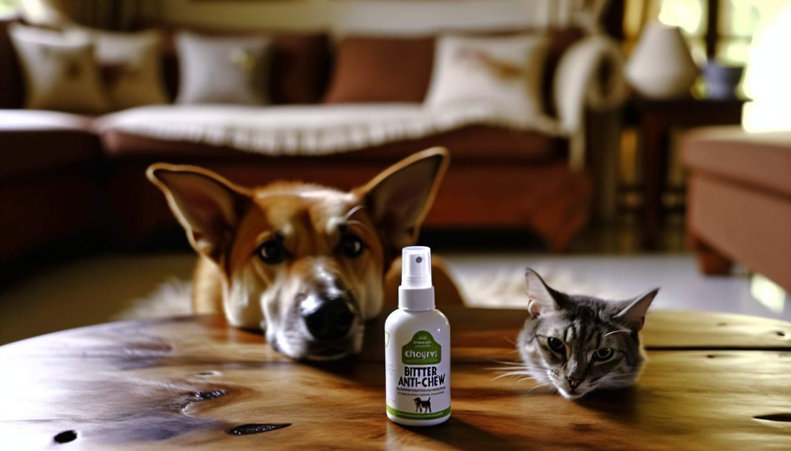 Spray anti-mordillage: efficacité prouvée 🐶🐱